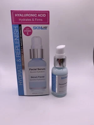 SKINLAB HYDRATES & FIRMS - HYALURONIC ACID W/ VITAMIN E FACIAL SERUM 30ml - 1 OZ - Image 1 of 4