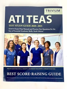 ATI TEAS Test Study Guide 2020-2021: TEAS 6 Exam Prep Manual and Practice Test - Foto 1 di 2