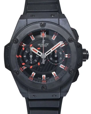 Hublot King Power Black Magic Chronograph Watch Box/Papers 715.CI.1123.RX - Image 1 of 4
