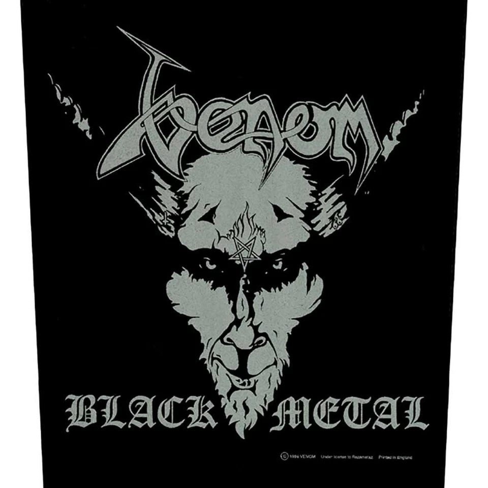 VENOM Back Patch: BLACK METAL : album Official Licenced Merchandise fan gift - Image 1 of 1