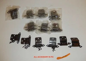 Amerock Self-Closing Face Mount Hinge with Inset (9 hinges) - Picture 1 of 3