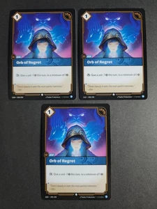 Orb of Regret (X3) 090/298 Common Riftbound Origins - Picture 1 of 2