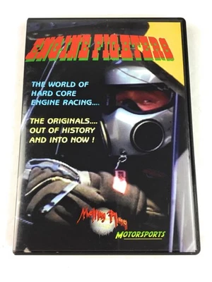 Engine Fighters DVD 2005 2 Disc Set Drag Racing Footage Melting Planet Rare OOP - Image 1 of 3