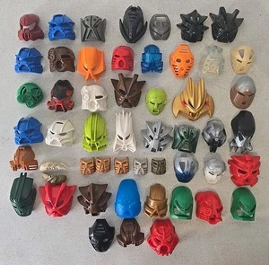 Approx 50x Original Lego Bionicle Masks - Great Childhood Collection - Picture 1 of 9
