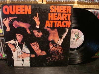 Queen – Sheer Heart Attack ~ Vintage Japanese LP w/Lyric Poster Insert - Image 1 of 4