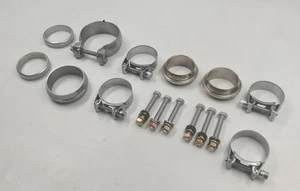 JAGUAR XJS 3.6 AJ6 EXHAUST OLIVE, BOLTS AND GASKET FITTING KIT CAC4336 - Picture 1 of 4