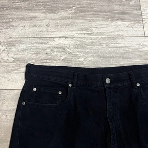 Brooks Brothers 346 Men's Corduroy 5-Pocket Pants Lightweight Chino 38x32 Blue - Picture 1 of 7
