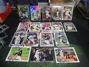 Juan Soto 17 Card Lot Bowman Platinum ICE Topps Chrome Bowman Mets Padres - Picture 1 of 7