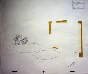 Loopy De Loop 1963 JERRY EISENBERG handgezeichnete Produktion Bleistift Layout - Bild 1 von 2