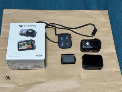NEW DJI Osmo Nano 64GB Standard Combo Wearable Camera Compact 4K Vlog Japan - Image 1 of 3