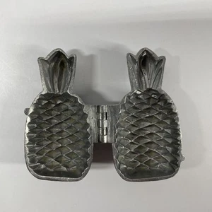 Antiguo molde de helado de peltre de fruta de piña hawaiana chocolate vintage #156 - Imagen 1 de 10