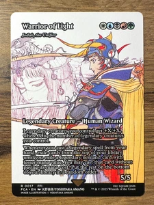Magic The Gathering Final Fantasy Warrior of Light (Jodah) #17 *SIN LÁMINA* a través de las edades - Imagen 1 de 2