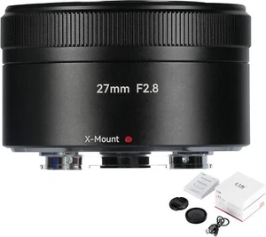 7artisans AF 27mm F2.8 APS-C Auto Focus Lens for Fujifilm Fuji X-Mount Cameras - Picture 1 of 8