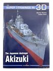 WW2 Japanese Navy Destroyer Akizuki Super Drawings Modelling SC Reference Book