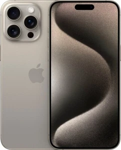 Apple iPhone 15 Pro Max - 1TB Natural *UNLOCKED* [eSIM Only A2849] Very Good - Photo 1 sur 9