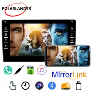 Autoradio Bluetooth Touch Screen Singolo 1Din 8" Mirrorlink Lettore MP5 AUX - Foto 1 di 13
