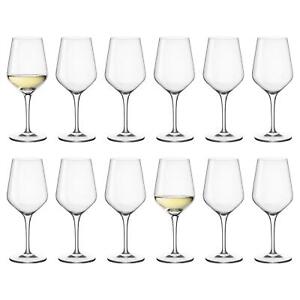 12x Bormioli Rocco Clear 350ml Electra White Wine Glasses Party Glass Set