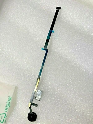  Original iPad 7 10.2 2019 7th Gen Home Button Flex Cable A2197 2198 A2200 Black - Image 1 of 4