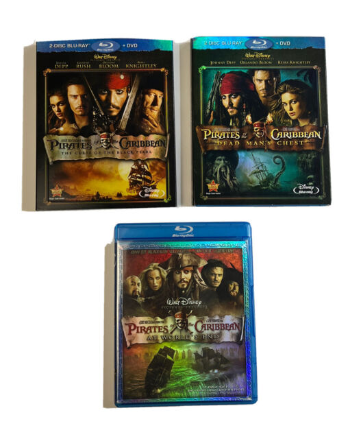 Dvd Blue-Ray Piratas do Caribe, Filme e Série Disney Usado 67737121