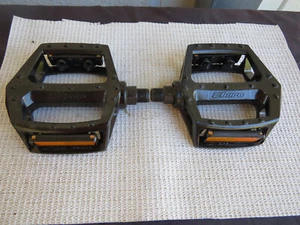 PEDALES HARO 9/16" TRAMPA CUADRADA VINTAGE FUSION MASTER SPORT bmx freestyle crucero - Imagen 1 de 5