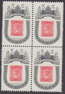Canada - #399 Victoria Centenary Block of Four - MNH - Picture 1 of 1