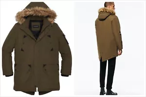Chaqueta MARC New York POR ANDREW MARC WILBUR PARKA ABRIGO VERDE OLIVA PRECIO DE VENTA SUGERIDO POR EL FABRICANTE $275 XXL - Imagen 1 de 10