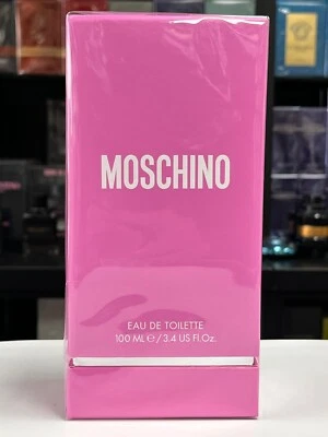Moschino女式粉色新鲜定制淡香水3.4液体 盎司 / 100ml — 第 1/2 张图片
