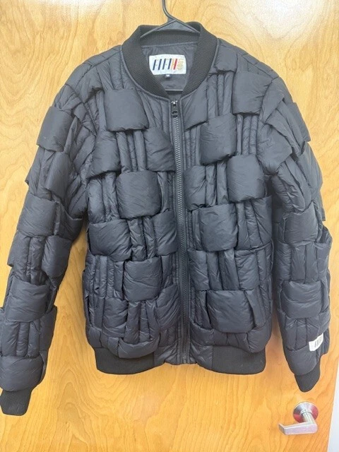 Men FIFTH LOOP Puffer Jacket Black Sz M - Image 1 of 4