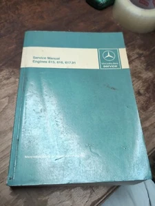 Manual taller reparación servicio mercedes-benz 615 616 617 .91 - Imagen 1 de 3