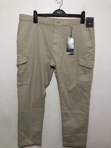 Marks & Spencer Chino Cargo Hose In Natur W40 L29 - Bild 1 von 14