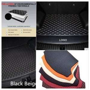Handmade Trunk Mats For Dodge All Models Waterproof Car Cargo Mats Carpet Liners - Picture 1 of 14