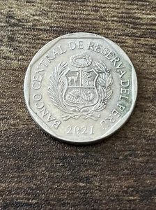 2021 Peru 50 Centimos Actual Coin TK6690* - Picture 1 of 3