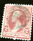 RARE George Washington Stamp 2 cent postage stamp