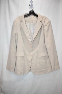 WOMENS APRICOT LONG SLEEVE BLAZER LIGHT WEIGHT SIZE XX - LARGE - Picture 1 of 6