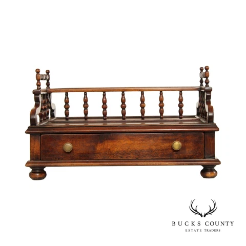 ENGLISH REGENCY STYLE DOUBLE SIDED TABLE BOOK STAND (D) Cover
