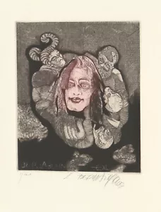 Exlibris - LEO BEDNARIK - For Peter Labuhn - 2000 - Signed - Picture 1 of 2