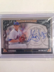 STEVEN MATZ 2016 Topps Museum Collection Archival Signed AUTO 69/299 Mets - Picture 1 of 9
