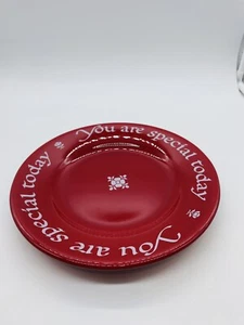 You Are Special Today Plate by Original Red Plate Co 1979 Waechtersbach Germany - Picture 1 of 7