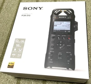 Sony PCMD10 Black Linear PCM Digital Recorder 2019 Model New - Picture 1 of 1