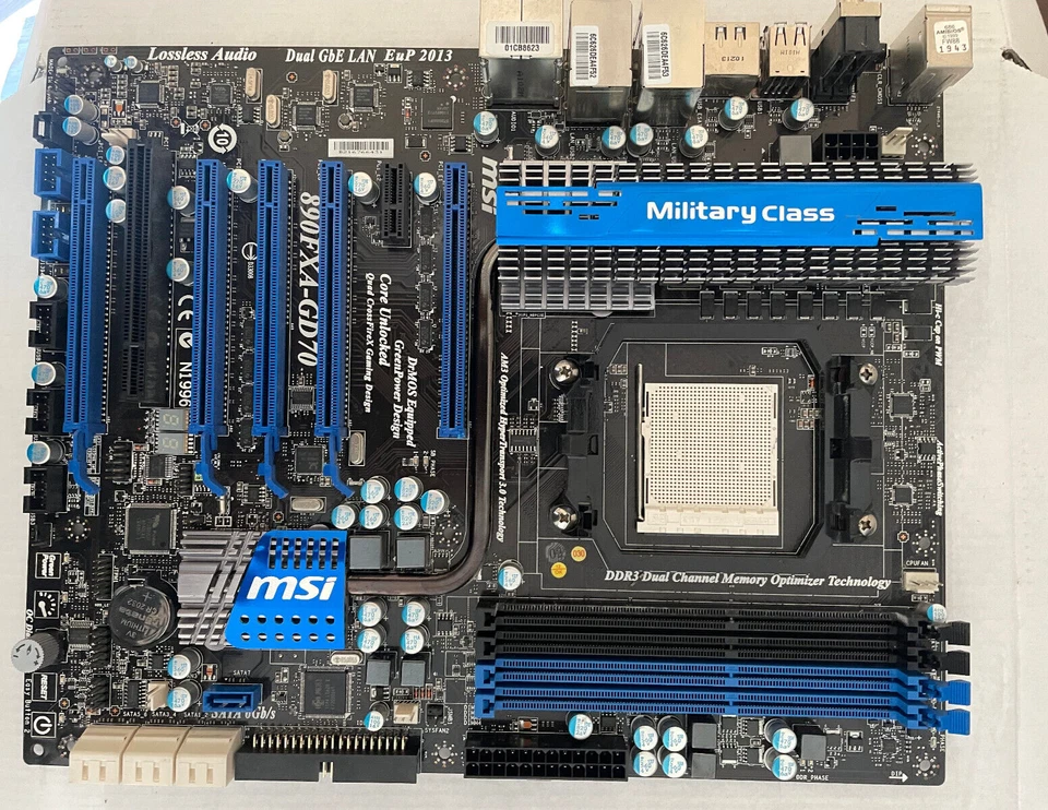 MSI 890FXA-GD70 Motherboard for AM3 sockets - Image 1 of 1