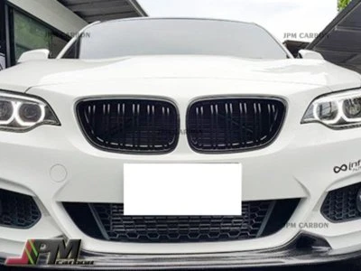 Rejilla delantera Kideny negra brillante estilo M cupé 14-16 BMW F22 220i 228i 235i cupé Foto 1 de 3