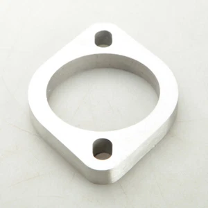 T304 SS 2.5" 2 Bolt Slotted Flange Exhaust Downpipe Catback Header 1/2" Thick - Picture 1 of 3