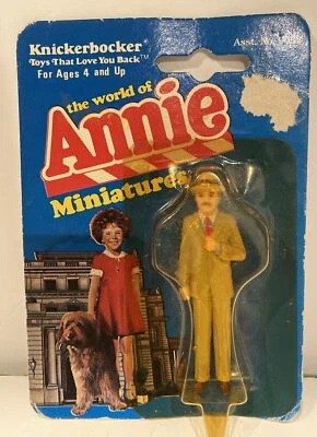 3-дюймовая фигурка Annie Miniatures Knickerbocker The World Of Rooster Hannigan новая в коробке 1982 г. - Изображение 1 из 4
