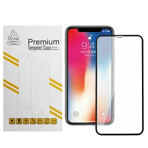 Protector de pantalla de vidrio templado de borde a borde completo para iPhone 15 Pro Max,14,13,12 - Imagen 1 de 12
