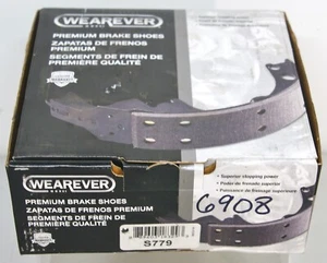 Zapatas de freno traseras Wearever S779 - Se adapta a Nissan Sentra 6908 2002-2006 - Imagen 1 de 4