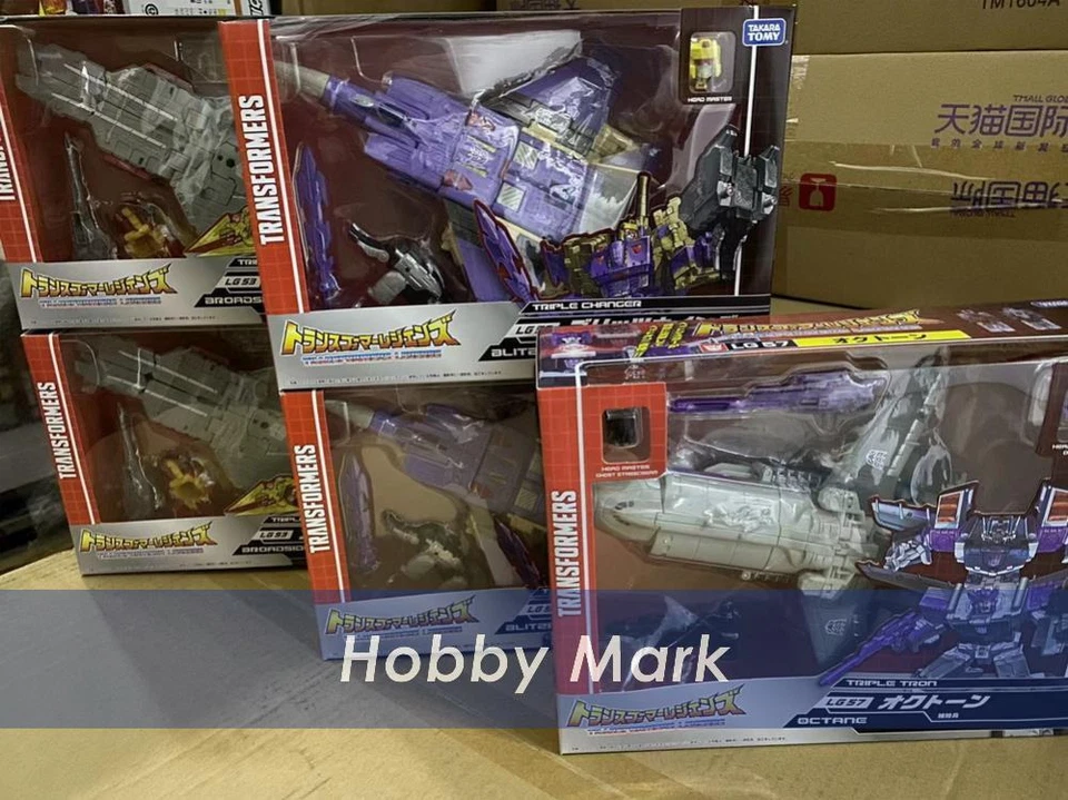 Takara Tomy Transformers Legend LG53 Broadside LG57 Octane LG59 Blitzwing NEW - Image 1 of 4