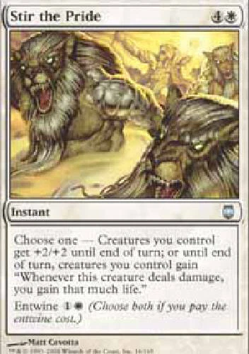 STIR THE PRIDE X4 4 4X Darksteel MTG Magic the Gathering Cards DJMagic - Image 1 of 1