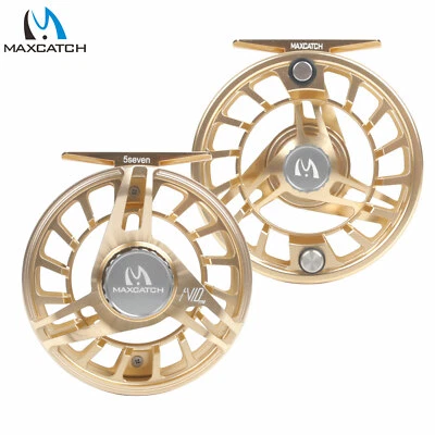 Maxcatch Avid Pro 3/5 5/7 7/9 9/11wt Light Weight Fly Fishing Reel Large Arbor