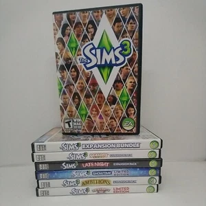 Sims 3 with 7 Expansions PC Late Night, Showtime, University, Seasons, - Picture 1 of 22