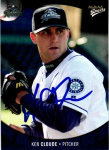 Ken Cloude Signed 2003 MultiAd Tacoma Rainiers #27 Seattle Mariners - Picture 1 of 6